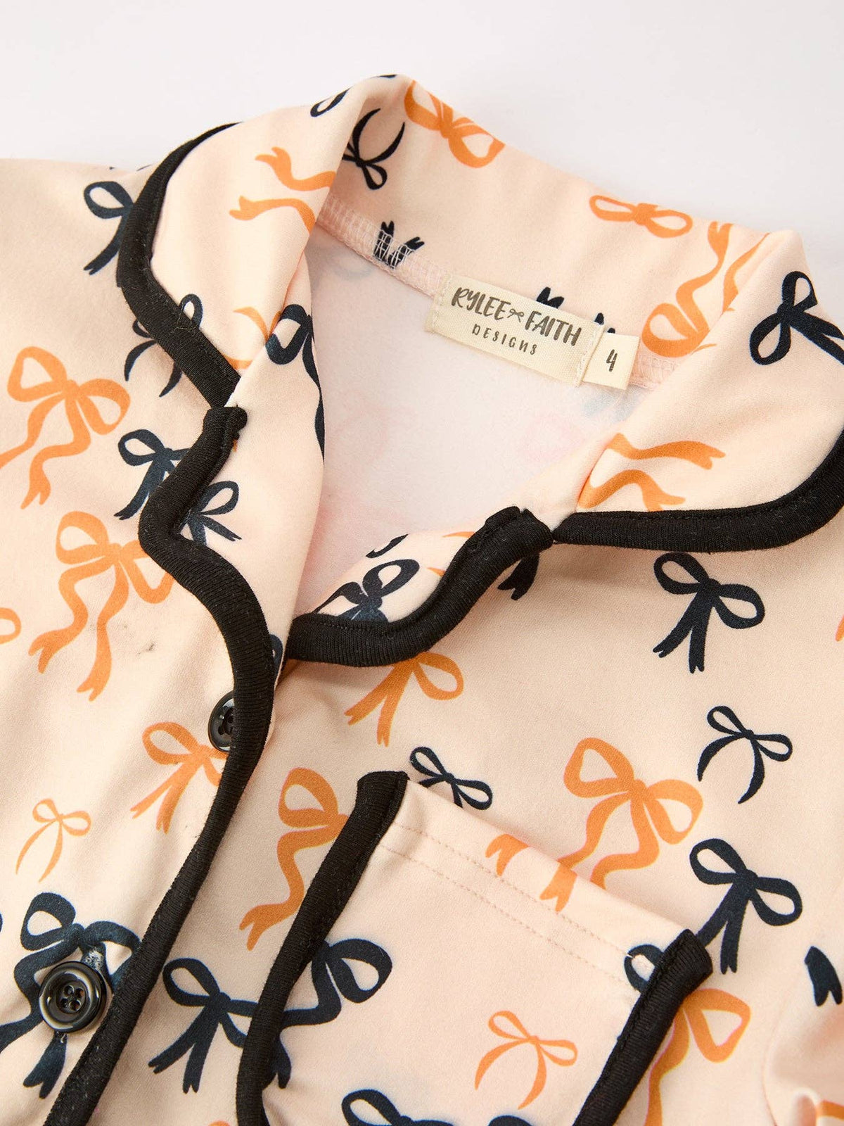 Halloween Girls Pajama Set