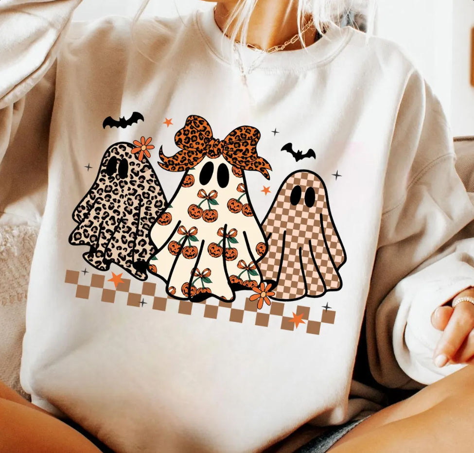 Halloween Ghost Sweatshirt