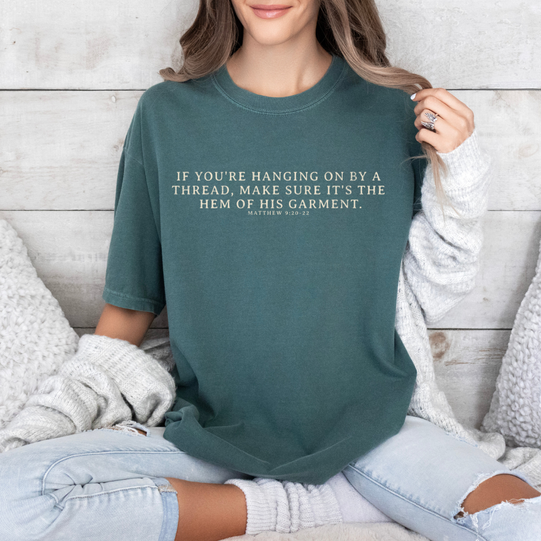 The Hem of His Garment Christian Graphic Tee