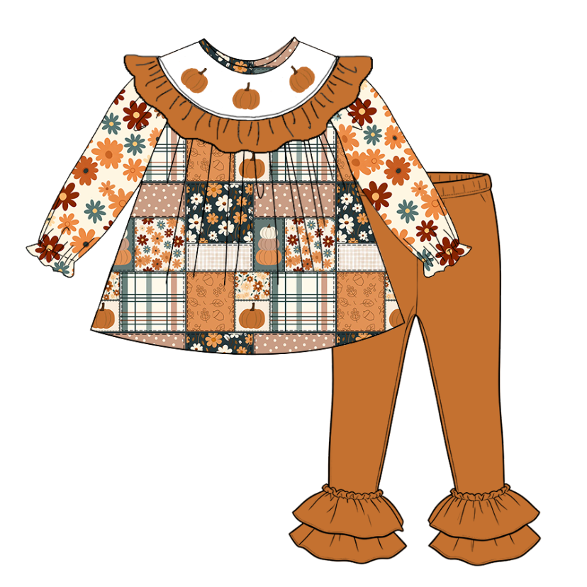Smocked Embroidery Collectionl& Fall Outfit Set