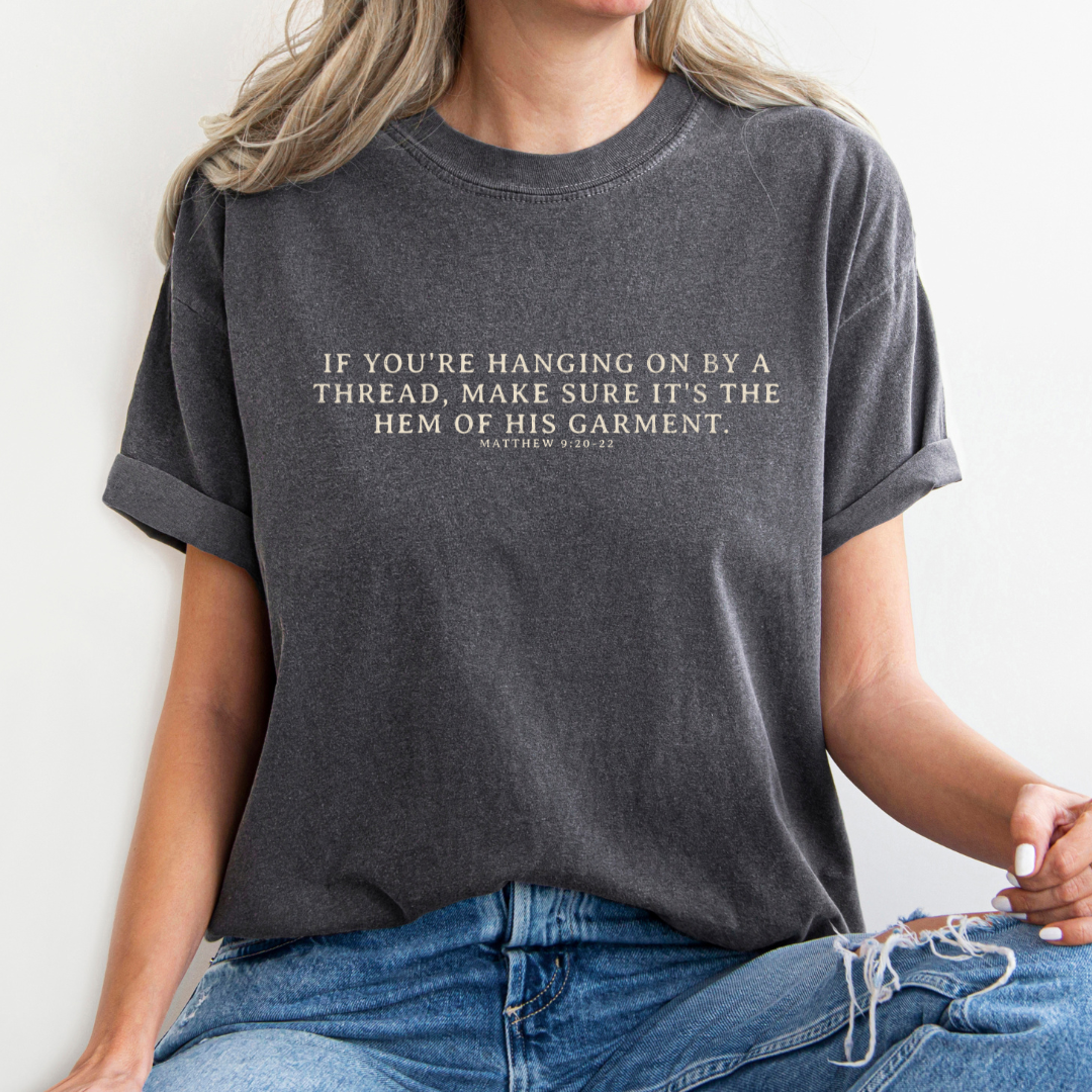 The Hem of His Garment Christian Graphic Tee