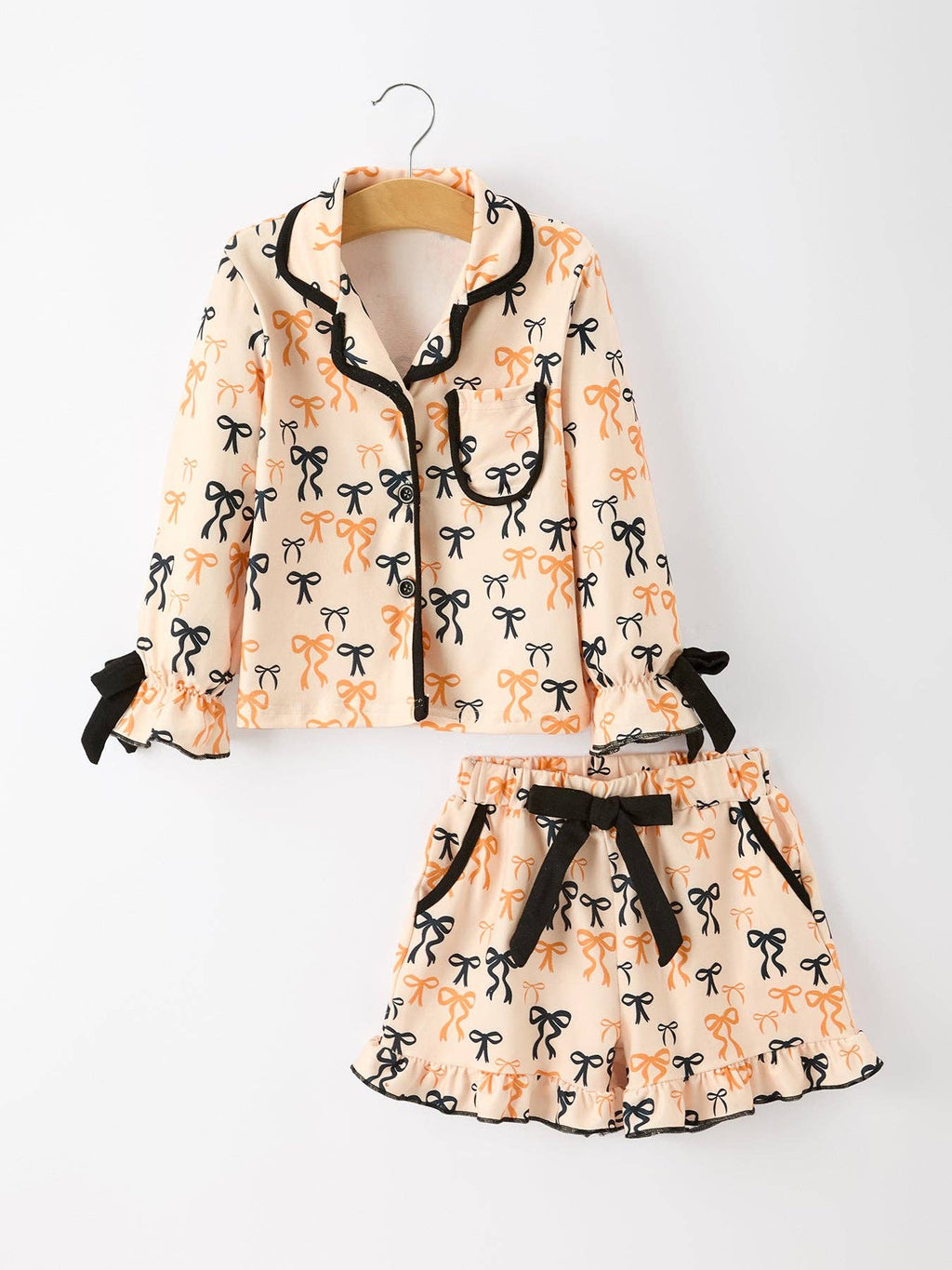 Halloween Girls Pajama Set