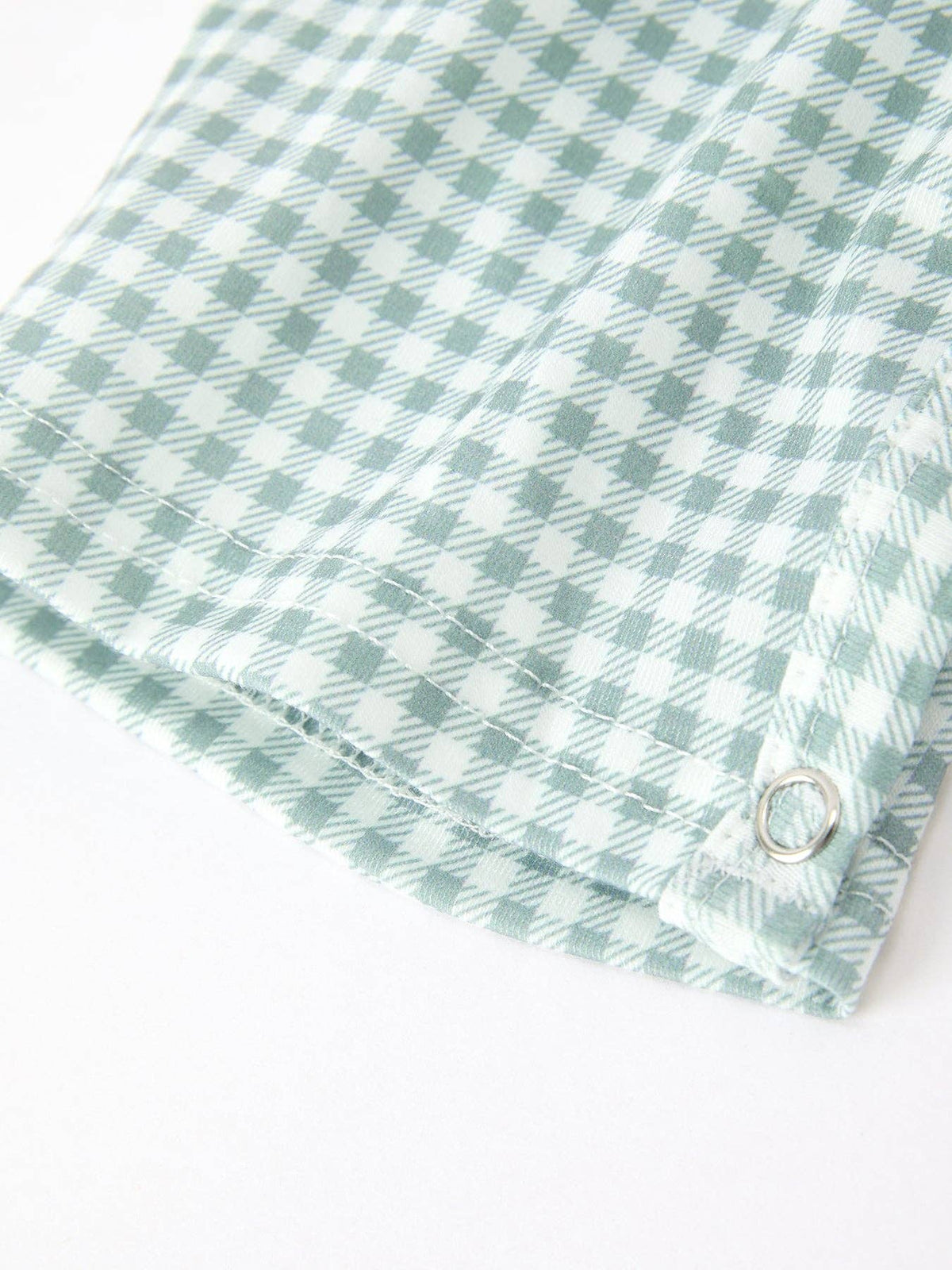 Gingham Pumpkin Patch Romper