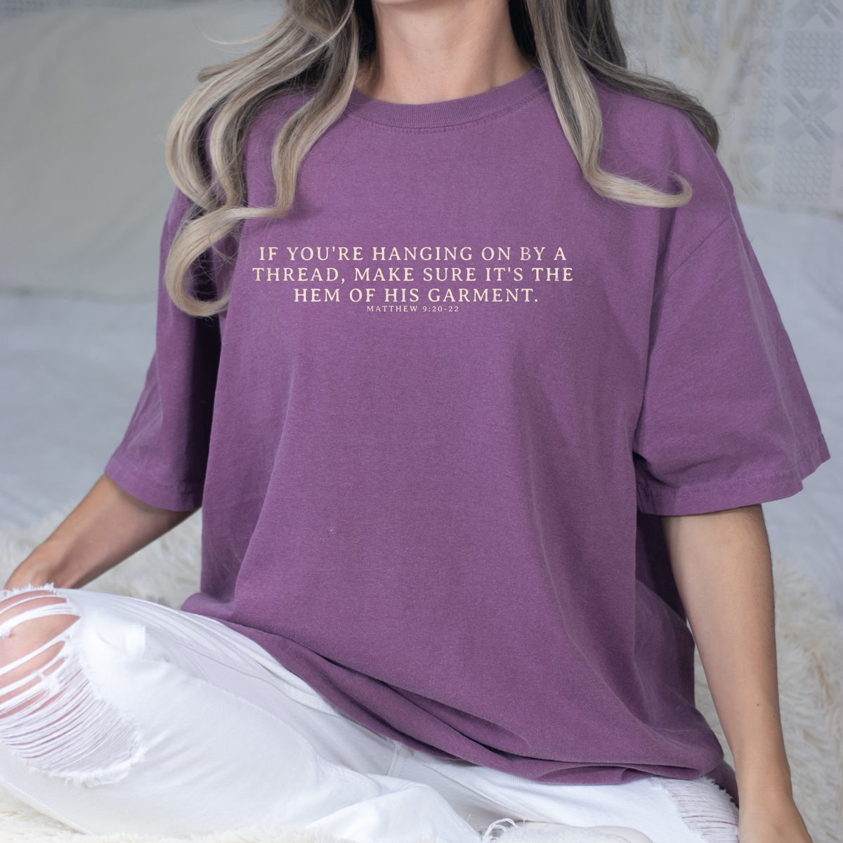 The Hem of His Garment Christian Graphic Tee