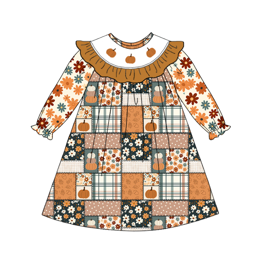 Smocked Embroidery Collectionl& Fall Outfit Set