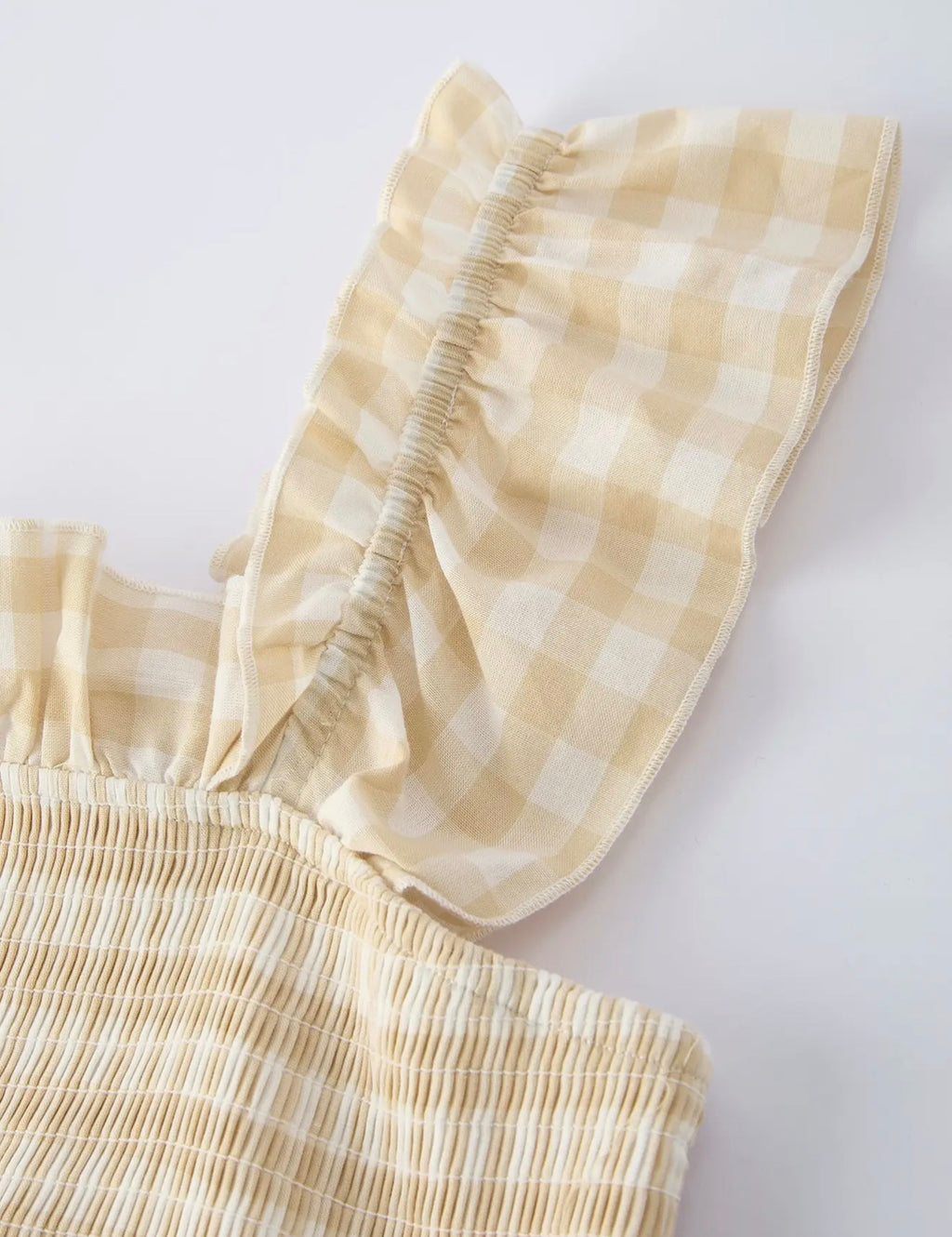 Mommy & Me Adult Plaid Smocked Dress