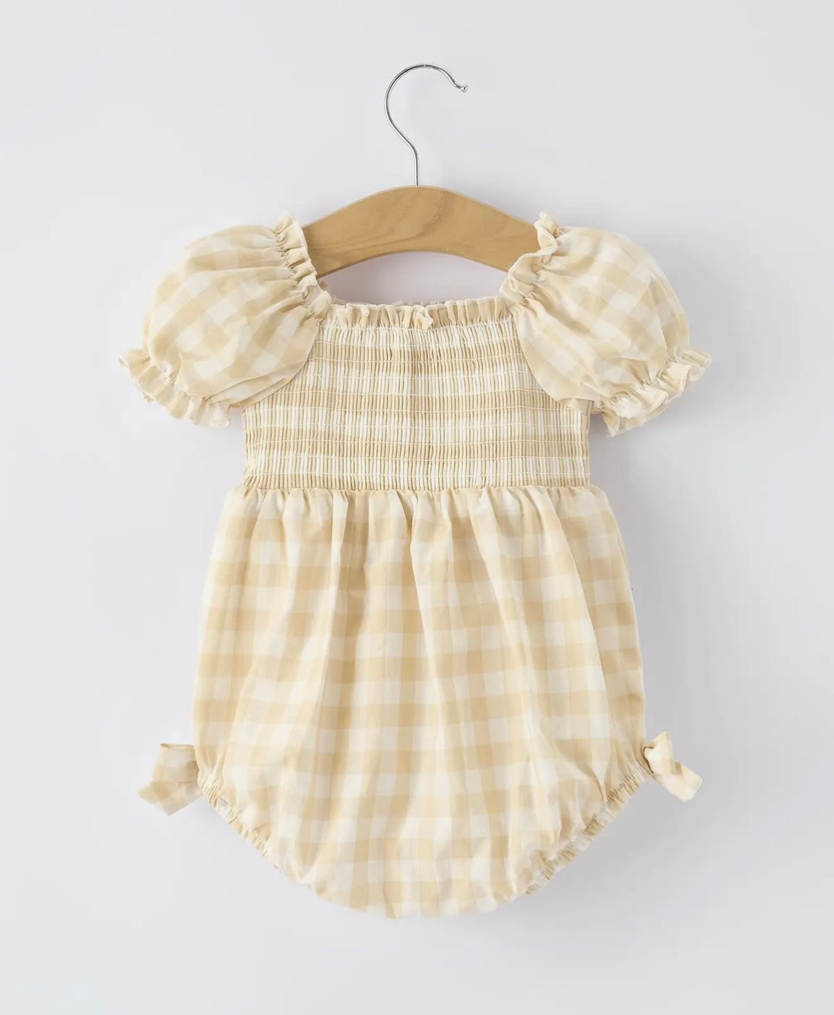 Mommy Me Plaid Romper
