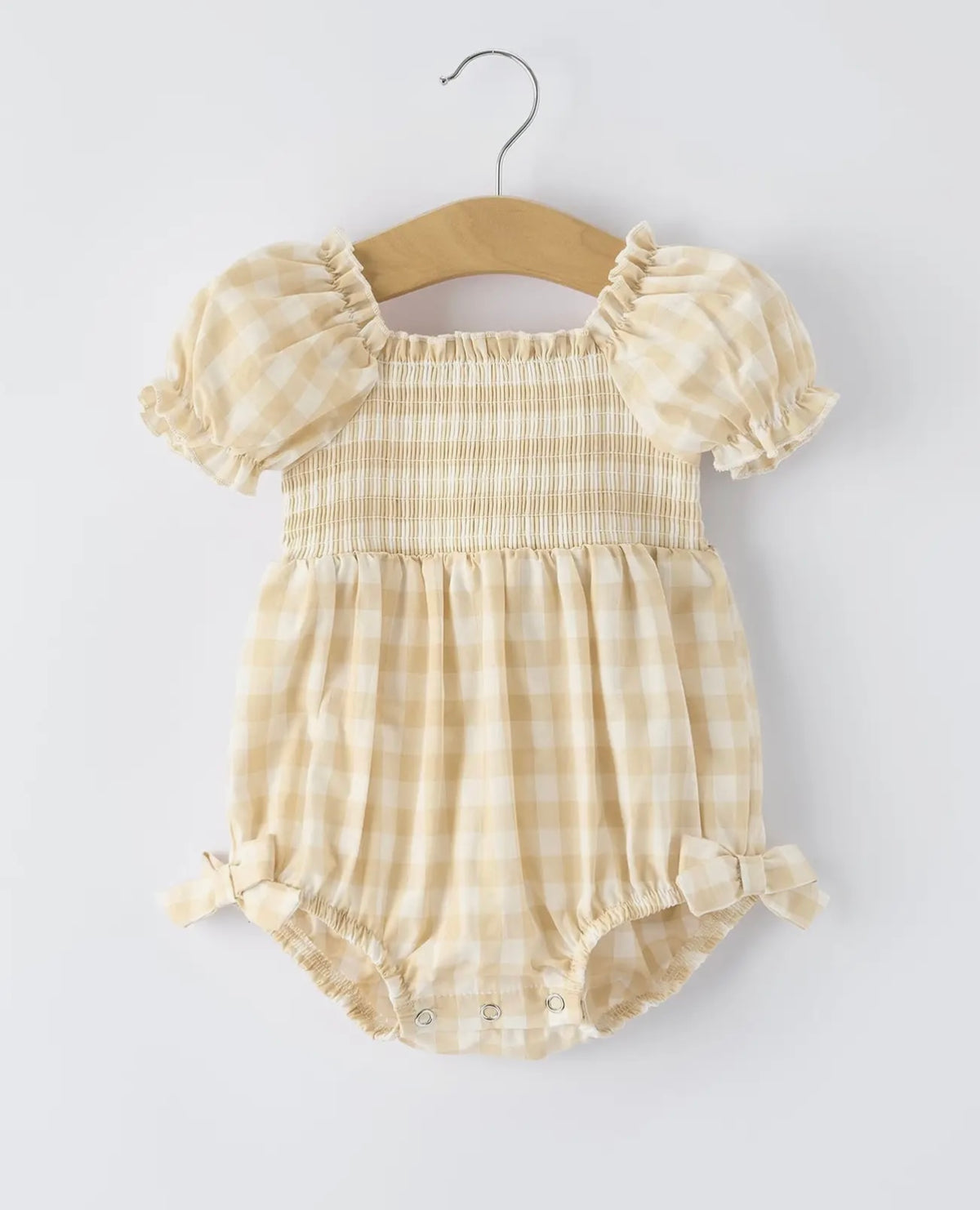 Mommy Me Plaid Romper