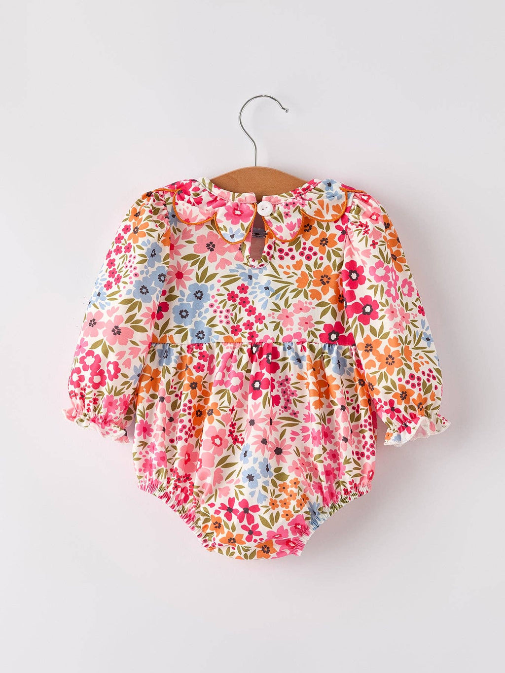 Harvest Blossom Smocked Romper