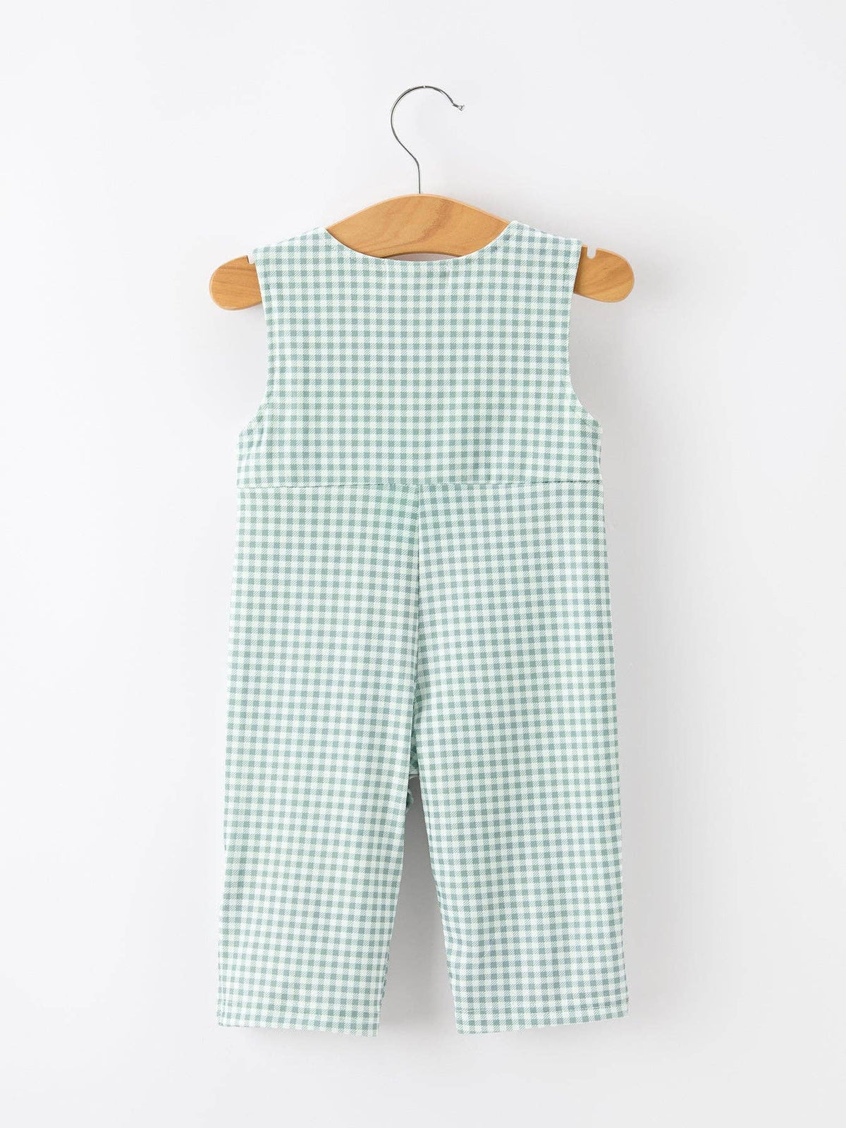 Gingham Pumpkin Patch Romper