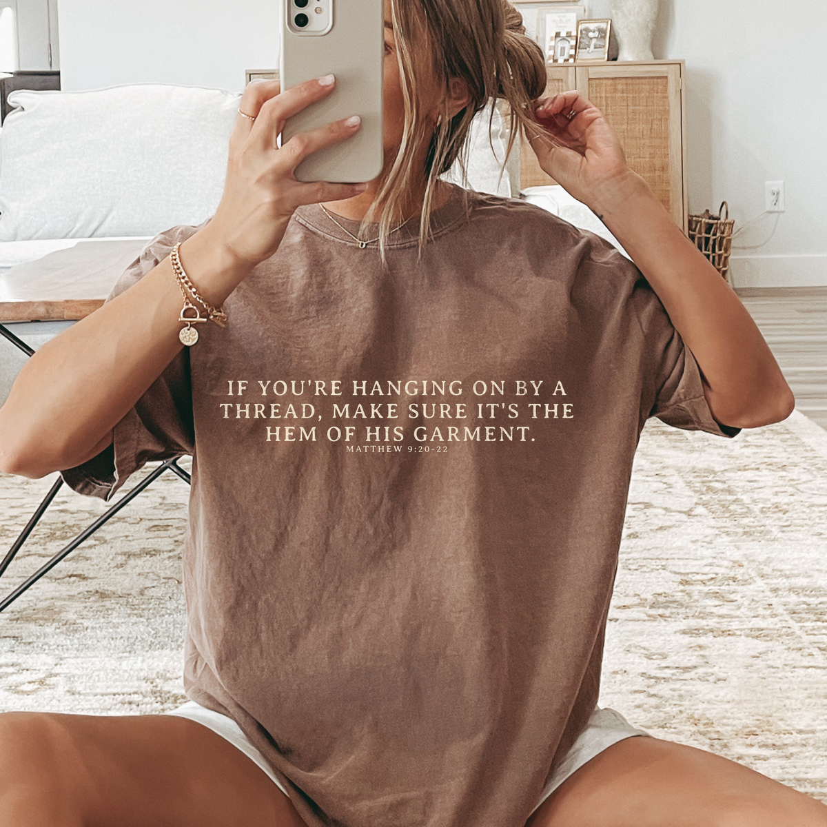 The Hem of His Garment Christian Graphic Tee