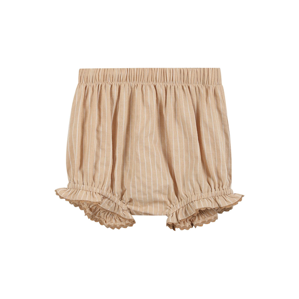 Pinstripe Pumpkin Smocked Set
